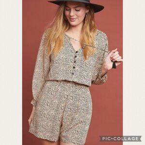 Anthropologie Beachgold Chelsea Romper
